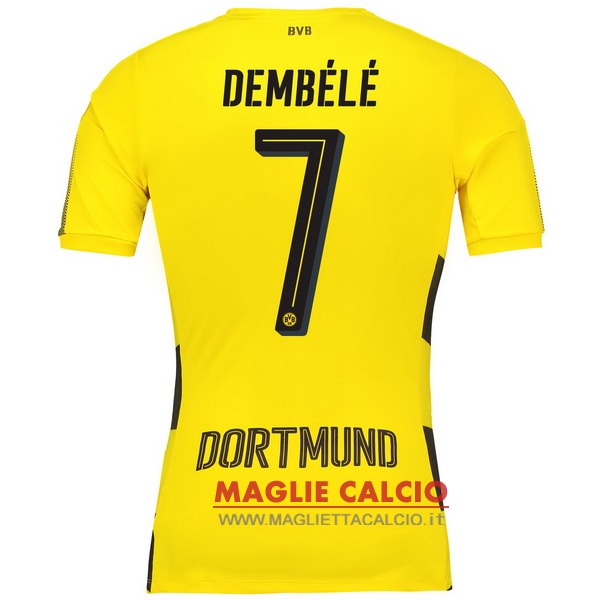 maglietta borussia dortmund 2017-2018 dembele 7 prima